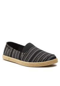 Quiksilver Espadryle AQYS700053 Czarny. Kolor: czarny. Materiał: materiał #4