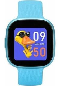 GARETT - Smartwatch Garett Kids Fit Niebieski (Kids Fit Blue). Rodzaj zegarka: smartwatch. Kolor: niebieski #1