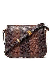 Pinko - PINKO Torebka Love Box Bag Fl Mini PE 25 PLTT 104297 A2CH Brązowy. Kolor: brązowy. Materiał: skórzane #4