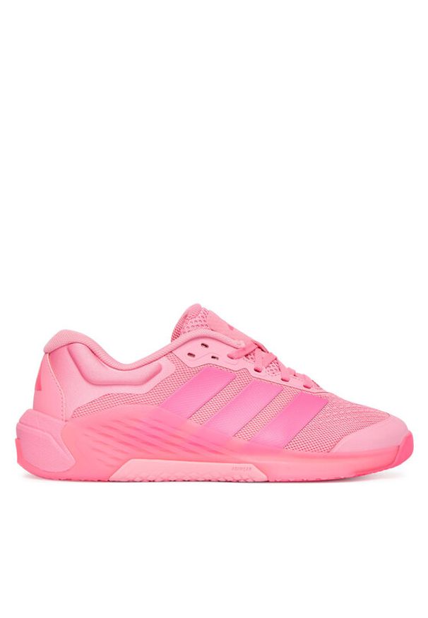 Adidas - adidas Buty na siłownię Dropset 4 JR4667 Różowy. Kolor: różowy. Materiał: materiał. Sport: fitness