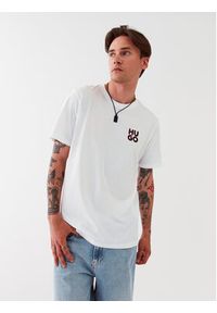 Hugo Komplet 2 t-shirtów 50492550 Biały Regular Fit. Kolor: biały. Materiał: bawełna #6
