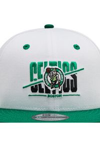 New Era Czapka z daszkiem White Crown 950 Celtics 60435049 Biały. Kolor: biały. Materiał: materiał