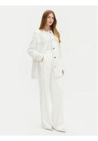 Guess Płaszcz przejściowy W5RL20 WGVS2 Biały Regular Fit. Kolor: biały. Materiał: syntetyk