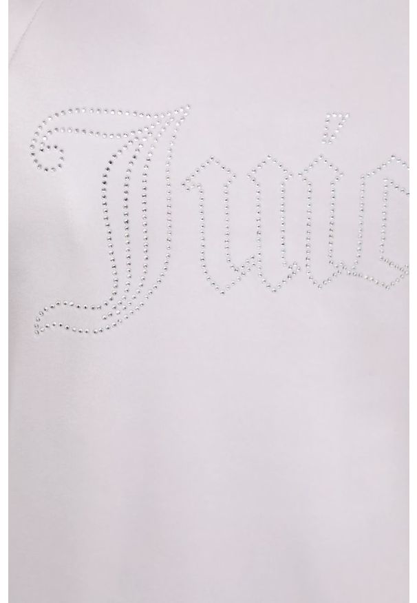 Juicy Couture - JUICY COUTURE Różowa bluza Madison Outline, Rozmiar M. Kolor: różowy