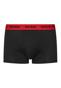 Hugo - HUGO Komplet 3 par bokserek Trunk Triplet Pack 50532611 Szary. Kolor: szary. Materiał: bawełna #4