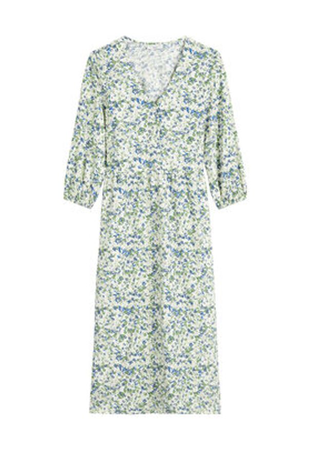 Marc O'Polo Denim Sukienka letnia 500 0006 800 Kolorowy Relaxed Fit. Typ kołnierza: polo. Materiał: wiskoza. Wzór: kolorowy. Sezon: lato