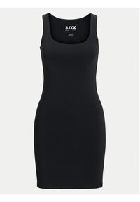 JJXX Sukienka codzienna Saga 12255286 Czarny Slim Fit. Okazja: na co dzień. Kolor: czarny. Materiał: syntetyk. Typ sukienki: proste. Styl: casual #6