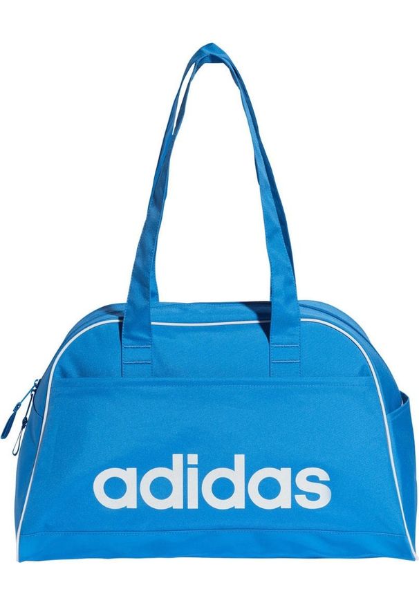 Adidas - Torba adidas Linear Essentials Bowling niebieska JZ7569. Kolor: niebieski