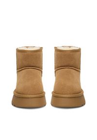 Badura Śniegowce C-WFA-01-H Brązowy. Kolor: brązowy. Materiał: skóra, zamsz #6