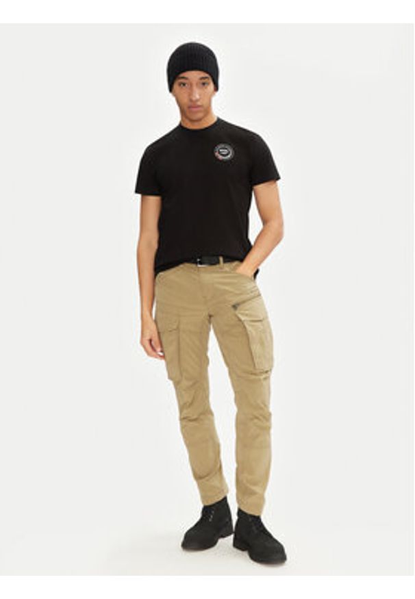 G-Star RAW - G-Star Raw T-Shirt Gauge D25972-C336 6484 Czarny Regular Fit. Kolor: czarny. Materiał: bawełna