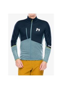 Bluza rozpinana męska Hannah Niro. Kolor: zielony