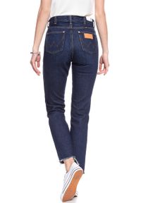 Wrangler - WRANGLER RETRO SLIM MARILYN BLUE W239RI210. Stan: podwyższony. Styl: retro #10