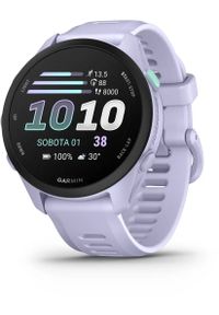 GARMIN - Zegarek sportowy Garmin Forerunner 70 Fioletowy (010-04307-03). Kolor: fioletowy. Styl: sportowy #1