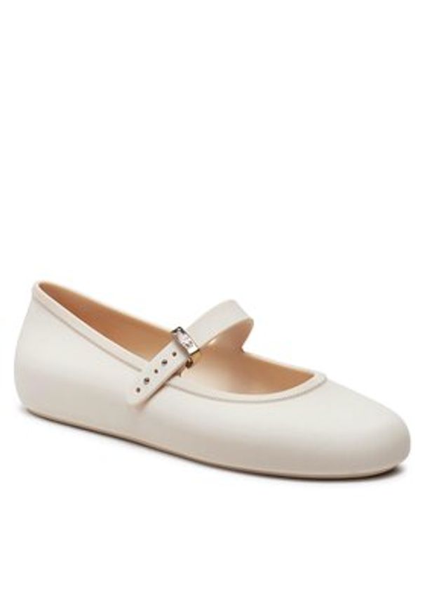 melissa - Melissa Baleriny Soft Ballerina Ad 35785 Beżowy. Kolor: beżowy