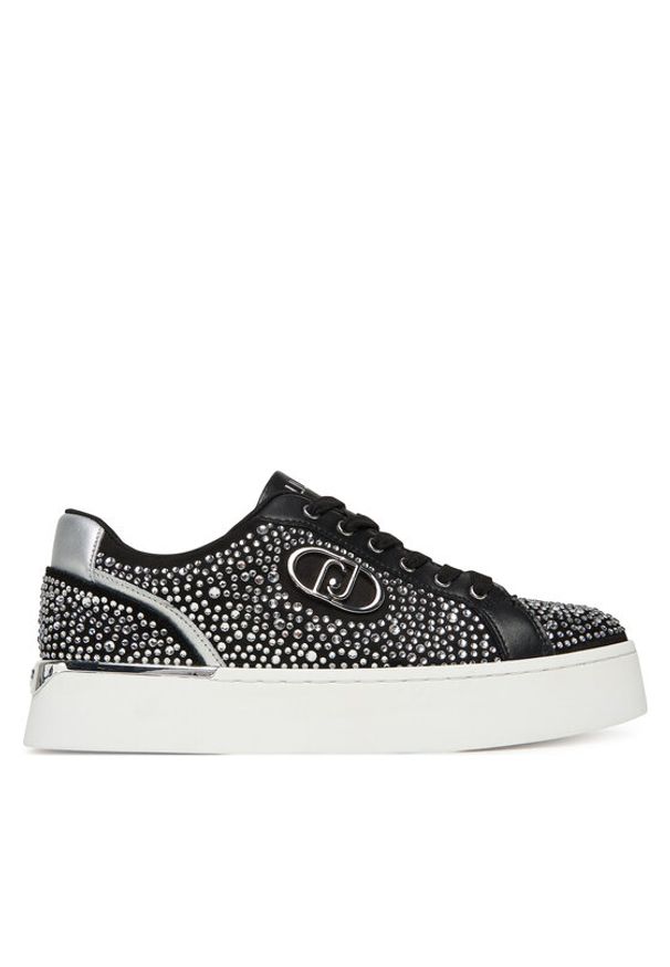 Liu Jo Sneakersy Pretty 06 BF5041 PX353 Czarny. Kolor: czarny. Materiał: skóra