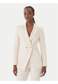 Rinascimento Marynarka CFC0128646003 Beżowy Slim Fit. Kolor: beżowy. Materiał: syntetyk #1