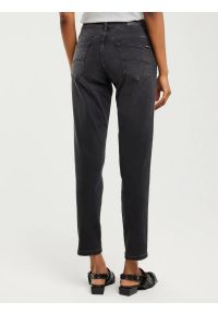 Big-Star - Jeansy damskie ciemnoszare Maggie 992. Okazja: na co dzień. Kolor: szary. Sezon: jesień. Styl: casual #4