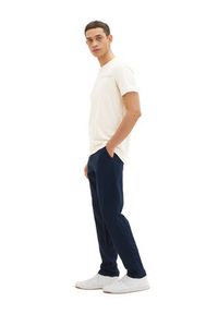 Tom Tailor Spodnie materiałowe 1035045 Granatowy Regular Fit. Kolor: niebieski. Materiał: bawełna