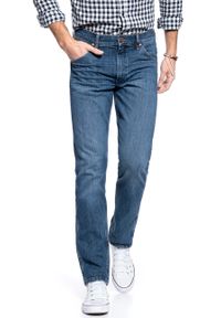 Wrangler - MĘSKIE SPODNIE JEANSOWE WRANGLER 11MWZ SLIM DARK TRACE W1MZXG13R