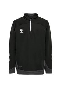 Bluza do piłki nożnej dla dzieci Hummel hml LEAD. Kolor: czarny. Sezon: zima. Sport: fitness