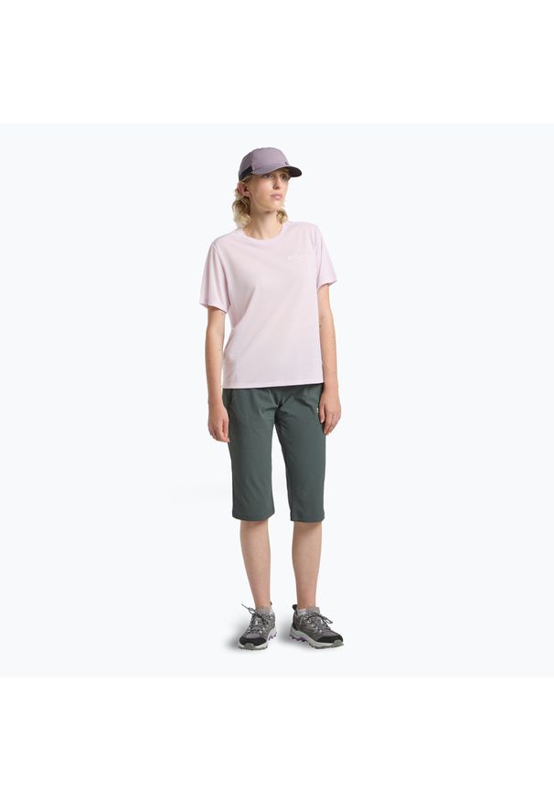 Koszulka trekkingowa damska Jack Wolfskin Vonnan. Kolor: różowy. Sport: turystyka piesza
