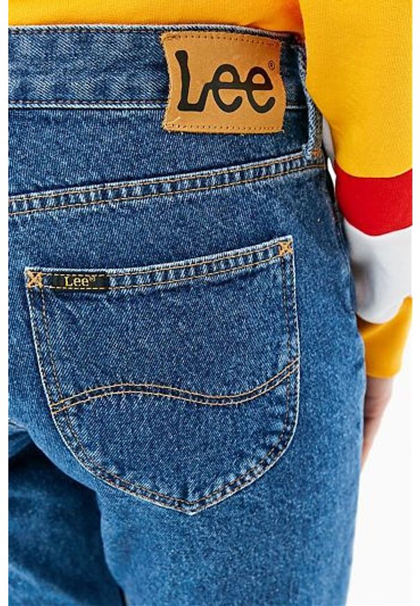 Lee - LEE ELLY SLIM DAMSKIE SPODNIE JEANSOWE JEANSY STRAIGHT BLUE L30XGAPT 112106866