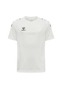 Koszulka sportowa z krótkim rękawem dziecięca Hummel Core XK Kids Poly T-Shirt. Kolor: biały. Długość rękawa: krótki rękaw. Długość: krótkie