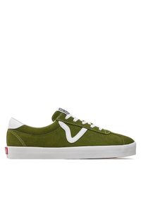 Vans Tenisówki Sport Low VN000D09CIB1 Zielony. Kolor: zielony. Materiał: skóra, zamsz. Styl: sportowy #1