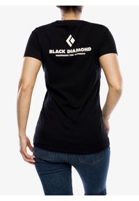 Koszulka bawełniana damska Black Diamond Equipment For Alpinists SS Tee. Kolor: czarny. Materiał: bawełna