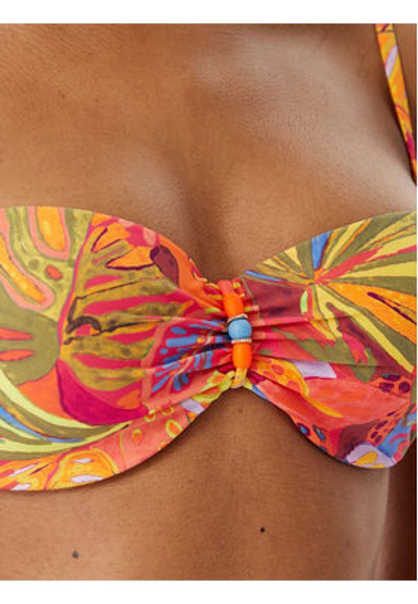 SELMARK - Selmark Góra od bikini BN916 Pomarańczowy. Kolor: pomarańczowy. Materiał: syntetyk