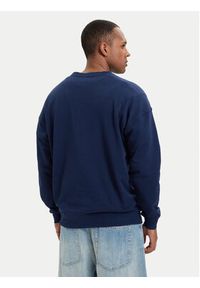 TOMMY HILFIGER - Tommy Hilfiger Bluza Terry UM0UM03910 Granatowy Regular Fit. Kolor: niebieski. Materiał: bawełna #4