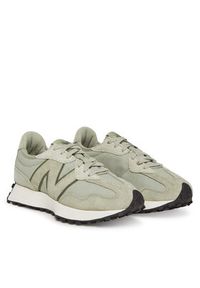 New Balance Sneakersy U327SWC Khaki. Kolor: brązowy. Materiał: skóra, zamsz #6