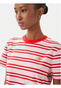 TOMMY HILFIGER - Tommy Hilfiger T-Shirt WW0WW48699 Różowy jasny Regular Fit. Kolor: różowy. Materiał: bawełna #4