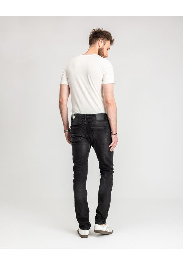 MARCUS - Męskie Spodnie Jeansowe Marcus Felix 2221 Jeans Black Night Wash 14-200311