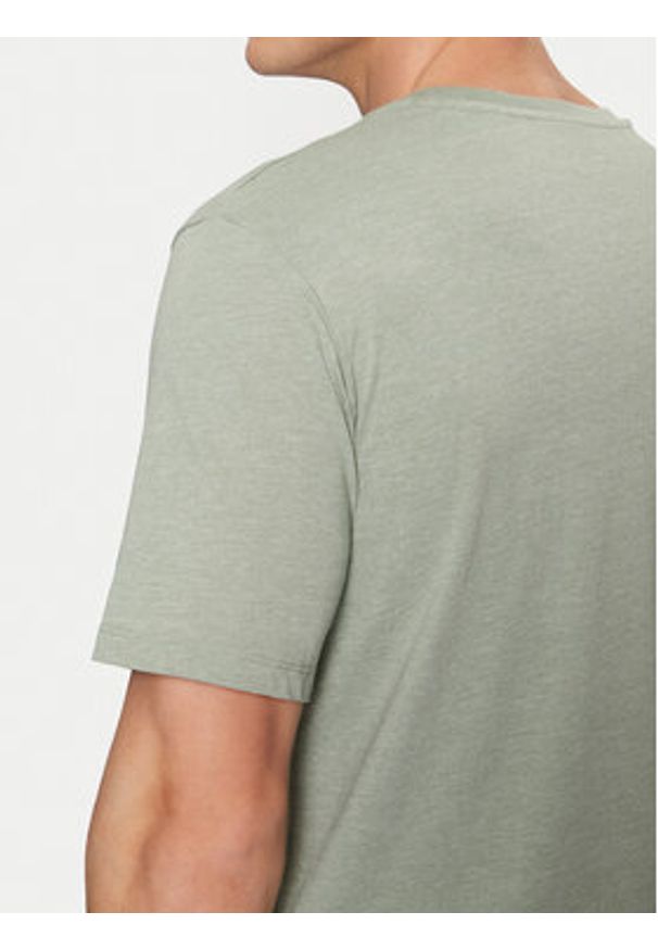 Jack & Jones - Jack&Jones T-Shirt Logo 12268267 Zielony Standard Fit. Kolor: zielony. Materiał: bawełna