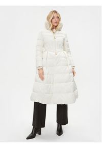 Elisabetta Franchi Kurtka zimowa PI-58Z-36E2-000077 Biały Regular Fit. Kolor: biały. Materiał: syntetyk. Sezon: zima #6