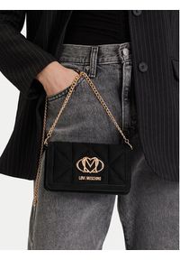Love Moschino - LOVE MOSCHINO Torebka JC5640PP0NKE0000 Czarny. Kolor: czarny #5