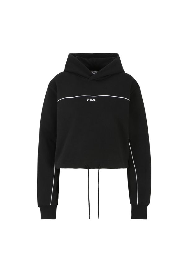 Fila - Bluza damska FILA Laagna Blocked Hoody. Kolor: czarny