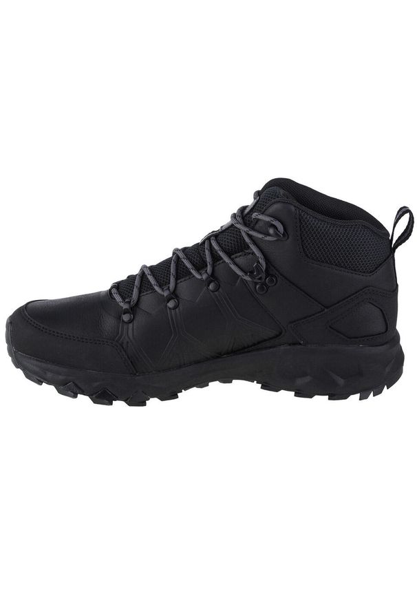 columbia - Buty trekkingowe męskie Columbia Peakfreak Ii Mid Outdry. Wysokość cholewki: za kostkę. Zapięcie: sznurówki. Kolor: wielokolorowy, czarny. Materiał: guma, skóra, tkanina, materiał, syntetyk. Szerokość cholewki: normalna