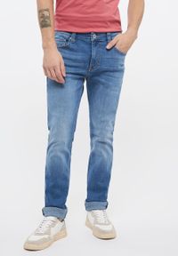 Mustang - MUSTANG VEGAS MĘSKIE SPODNIE JEANSOWE JEANSY DENIM BLUE 1013706 5000 683 #1