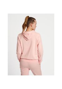 Damska bluza z kapturem Hummel Noni 2.0. Typ kołnierza: kaptur. Kolor: biały. Materiał: bawełna, poliester. Długość rękawa: raglanowy rękaw