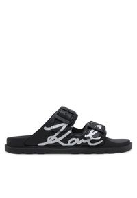 Karl Lagerfeld - KARL LAGERFELD Klapki Kondo Tred KL80972 Czarny. Kolor: czarny