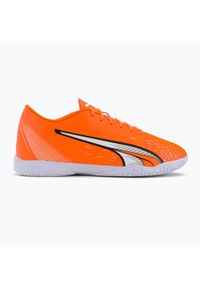 Buty do futsalu męskie Puma Ultra Play IT. Kolor: pomarańczowy. Sport: piłka nożna