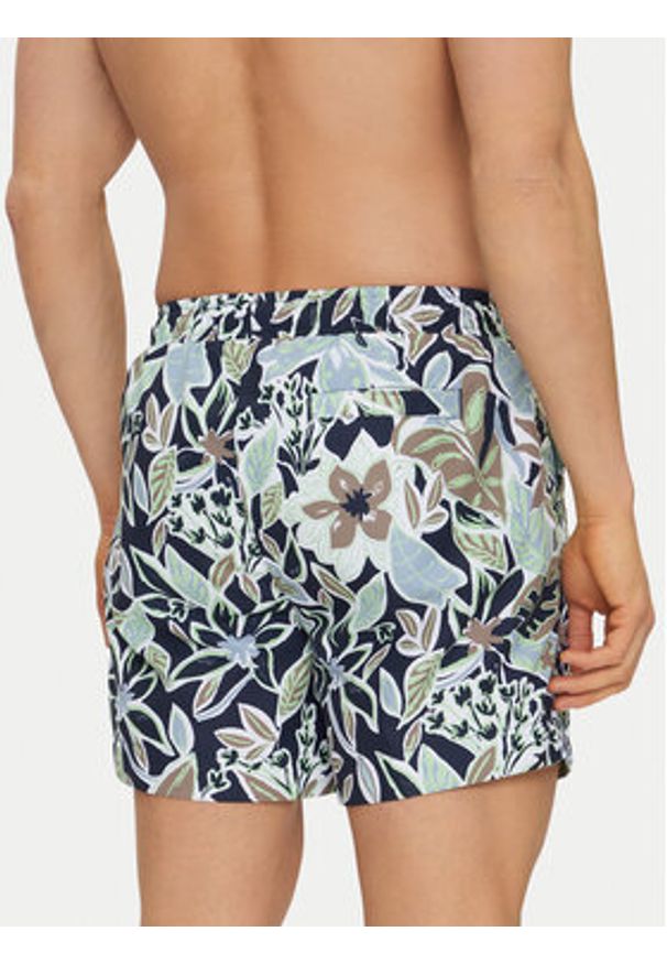 Hugo - HUGO Szorty kąpielowe Calala 50510061 Granatowy Regular Fit. Kolor: niebieski. Materiał: syntetyk