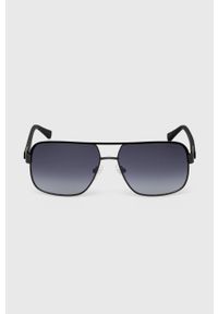Guess okulary przeciwsłoneczne męskie kolor czarny. Kolor: czarny #5