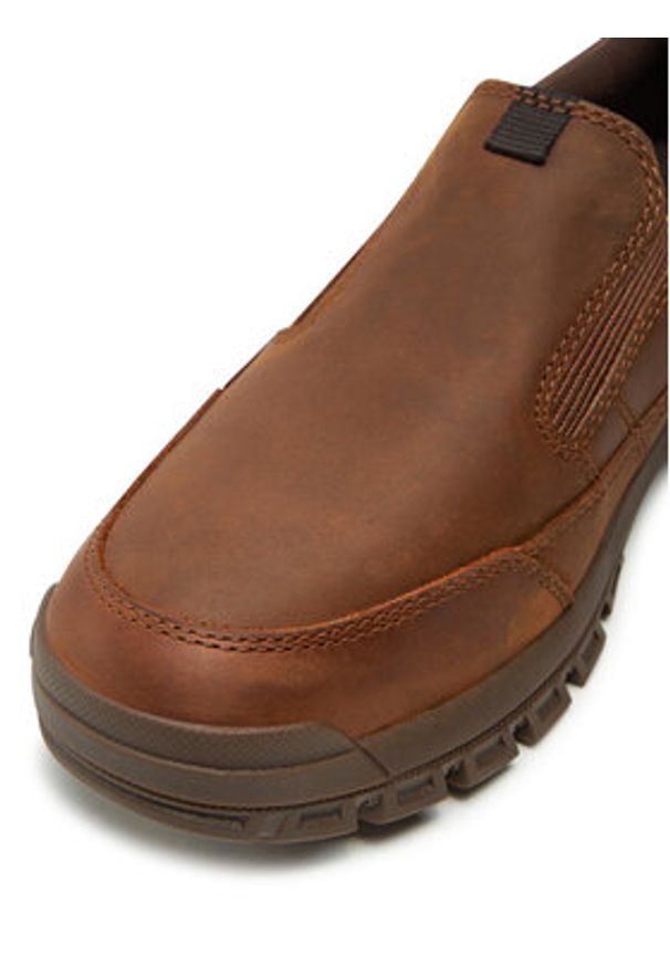 CAT Footwear Półbuty Threshold P726054 Brązowy. Kolor: brązowy. Materiał: skóra