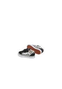 Buty Dziecko Vans Old Skool V czarny. Okazja: na co dzień. Kolor: czarny. Model: Vans Old Skool. Sport: turystyka piesza