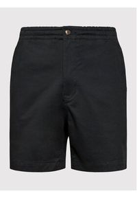 Polo Ralph Lauren Szorty materiałowe 710644995013 Czarny Regular Fit. Kolor: czarny. Materiał: bawełna #2