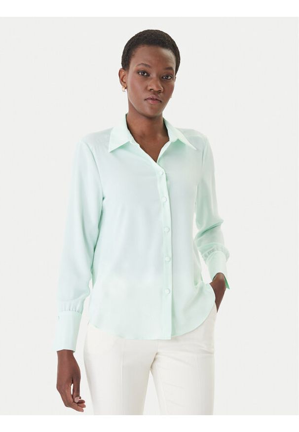 Rinascimento Koszula CFC0127447003 Zielony Regular Fit. Kolor: zielony. Materiał: syntetyk