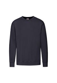 FRUIT OF THE LOOM - Lekka Bluza Rozpinana Unisex Dla Dorosłych. Kolor: niebieski